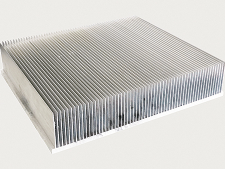 Aluminum extrusion CNC milling heat sink for solar inverter